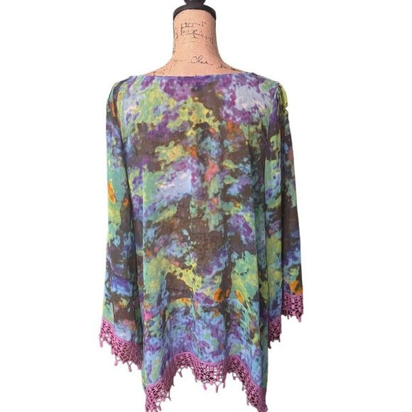 Women Tunic‎ Boho Top - Picture 6 of 8